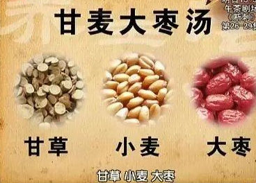 【张仲景】甘麦大枣汤治疗睡眠失眠/抑郁症/产后盗汗/燥症有奇效