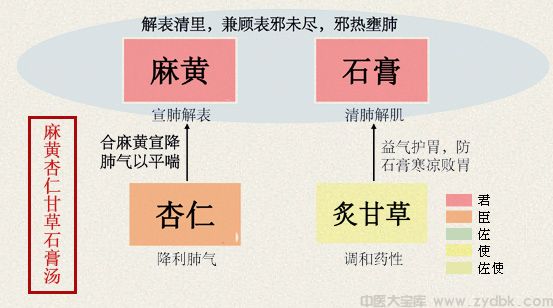 麻黄杏仁甘草石膏汤