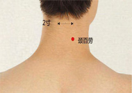 颈百劳穴(图1)