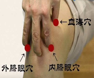 内膝眼穴