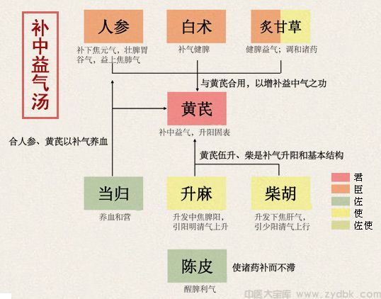 补中益气汤(图1)
