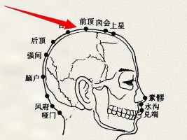 前顶穴