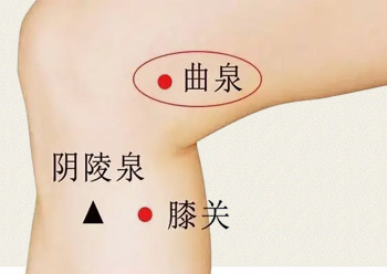膝关穴
