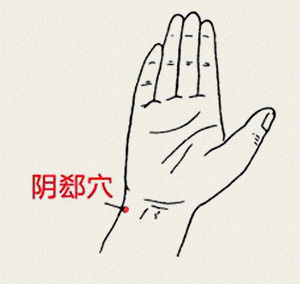 阴郄穴